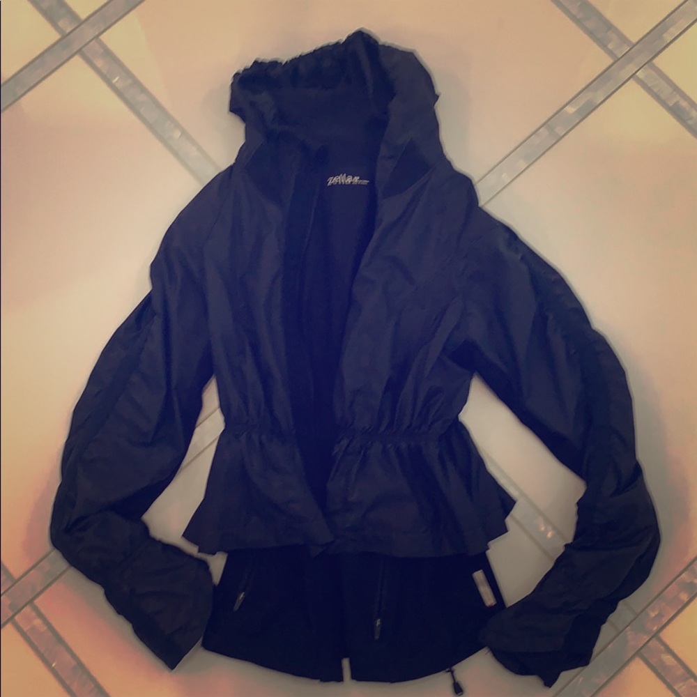 Zella hoodie with peplum